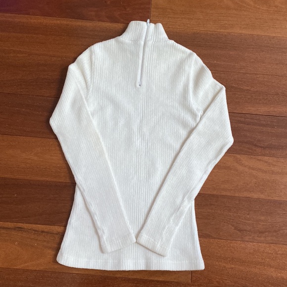 Moschino Bambino Velvety Mock Neck Top - Picture 2 of 6